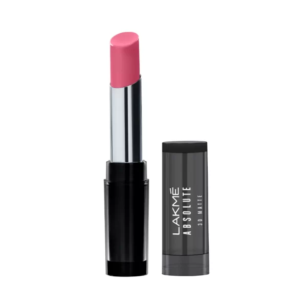 Lakme Absolute 3d Lipstick 21 Pink Bloom 1