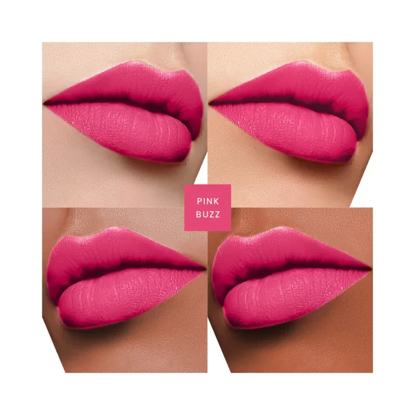 Lakme Absolute 3d Lipstick 22 Pink Buzz 3