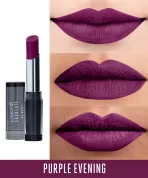 Lakme Absolute 3d Lipstick Purple Evening 2