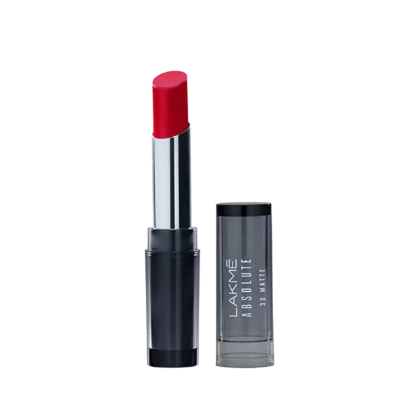 Lakme Absolute 3d Lipstick Red Carnival 1