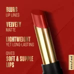 Lakme Absolute Beyond Matte Lipstick 102 Red Ruby 5