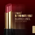 Lakme Absolute Beyond Matte Lipstick 104 Maroon Magnet 3