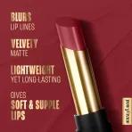 Lakme Absolute Beyond Matte Lipstick 104 Maroon Magnet 5