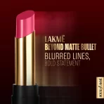 Lakme Absolute Beyond Matte Lipstick 201 Pink Power 3