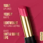 Lakme Absolute Beyond Matte Lipstick 201 Pink Power 5