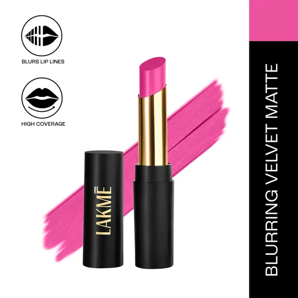 Lakme Absolute Beyond Matte Lipstick 203 Fuchsia Fun 1