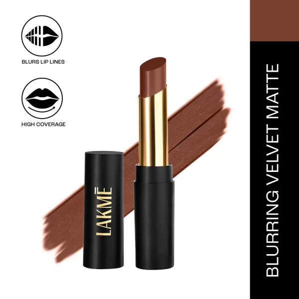 Lakme Absolute Beyond Matte Lipstick 301 Brown Beauty 1