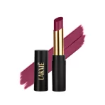 Lakme Absolute Beyond Matte Lipstick 501 Burgundy Boss 2