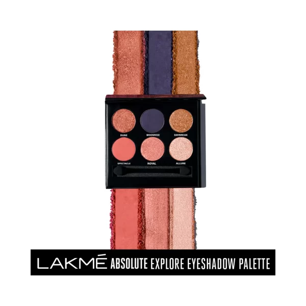 Lakme Absolute Explore Eye Shadow Palette Desert Sunset A