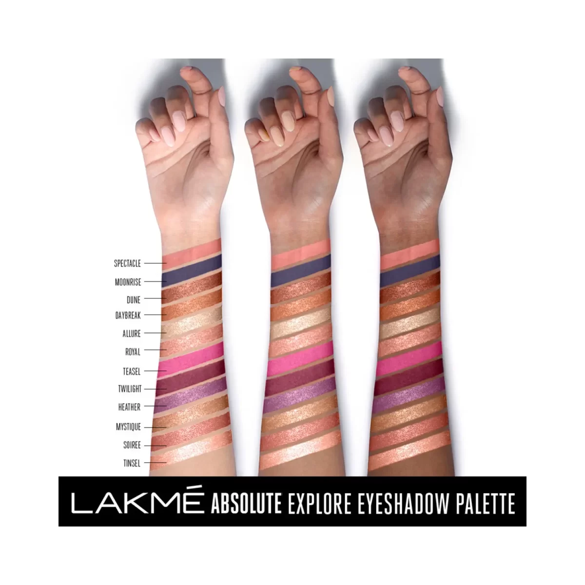 Lakme Absolute Explore Eye Shadow Palette B