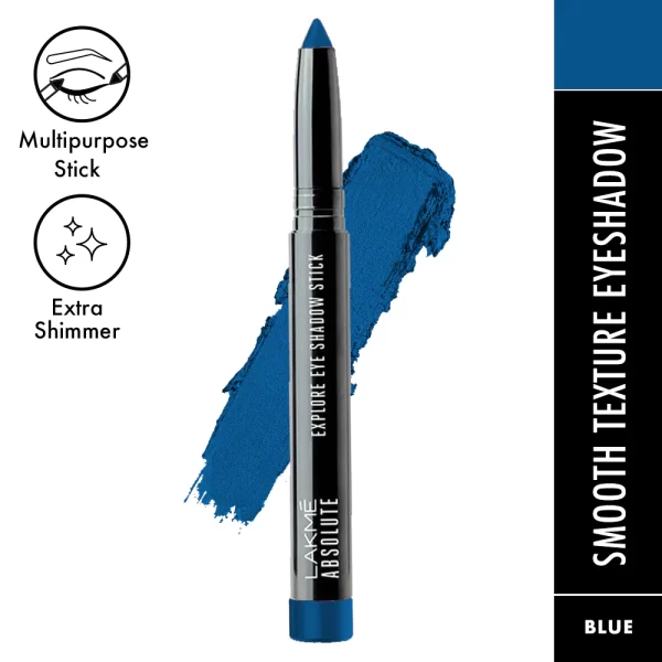 Lakme Absolute Explore Eye Shadow Stick Blue Orchid A