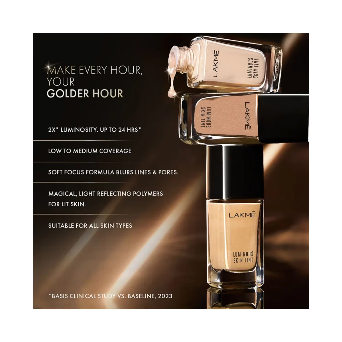 Lakme Absolute Luminous Skin Tint Foundation (4)