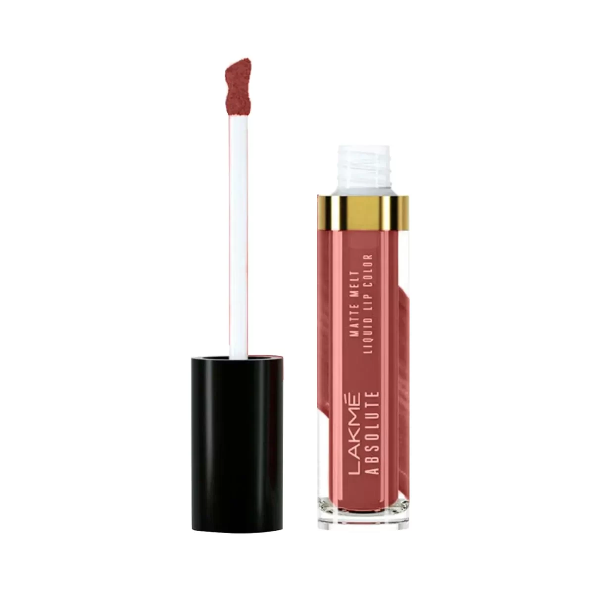 Lakme Absolute Matte Melt Liquid Lip Color Brown Tan 2