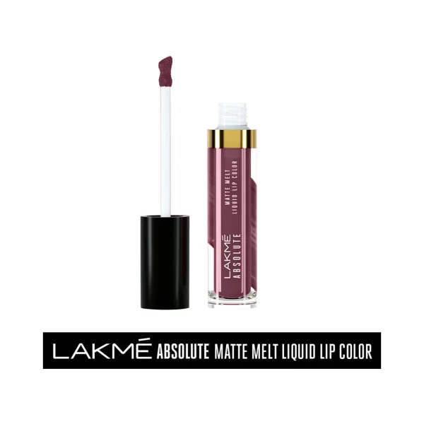 Lakme Absolute Matte Melt Liquid Lip Color Mauve Mallow 1