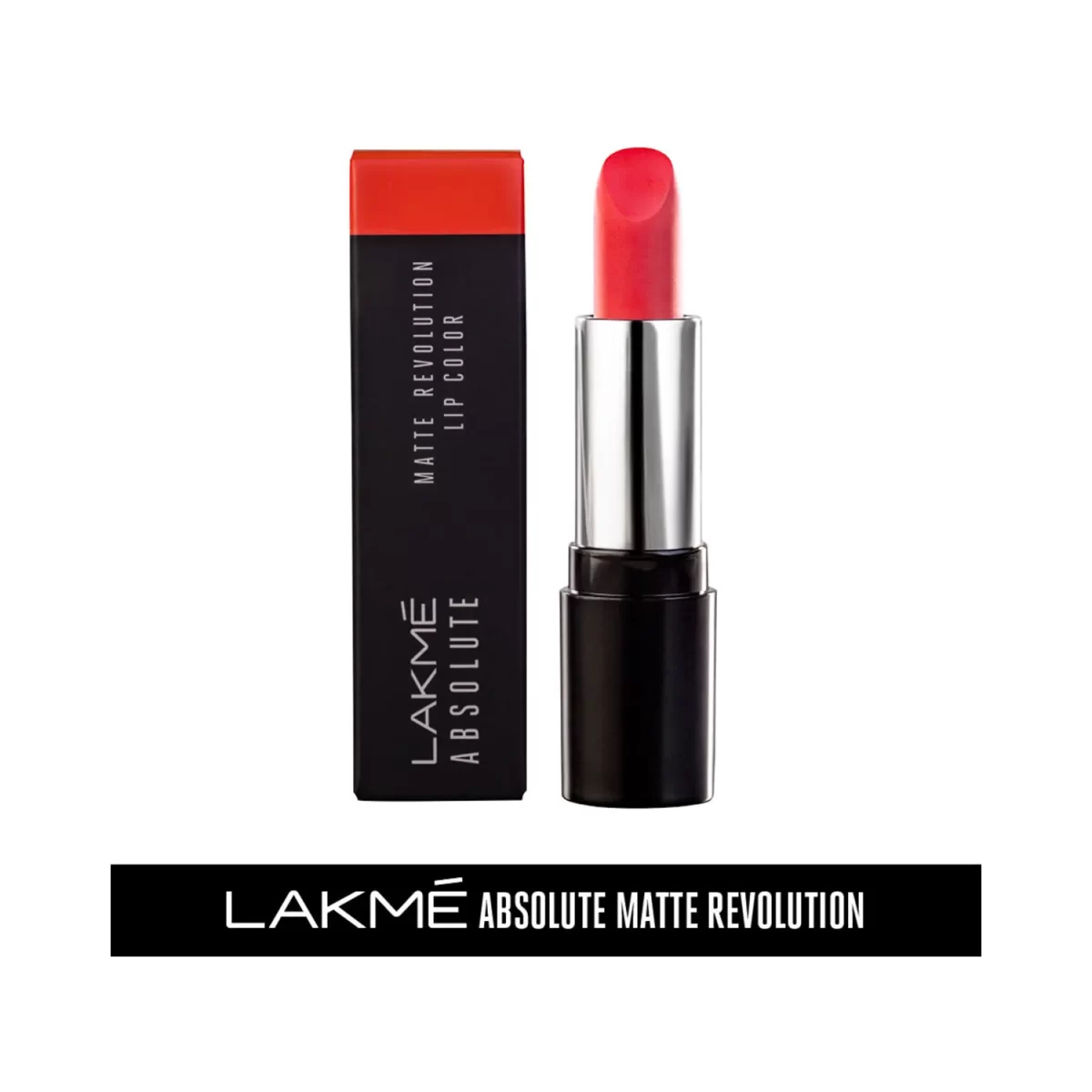 Lakme Absolute Matte Revolution Lip Color 403 Coral Pink 2