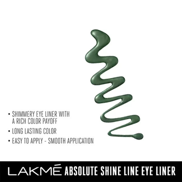 Lakme Absolute Shine Line Eye Liner Sparkling Olive D