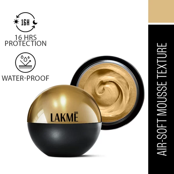 Lakme Absolute Skin Natural Mousse 01 Ivory Fair