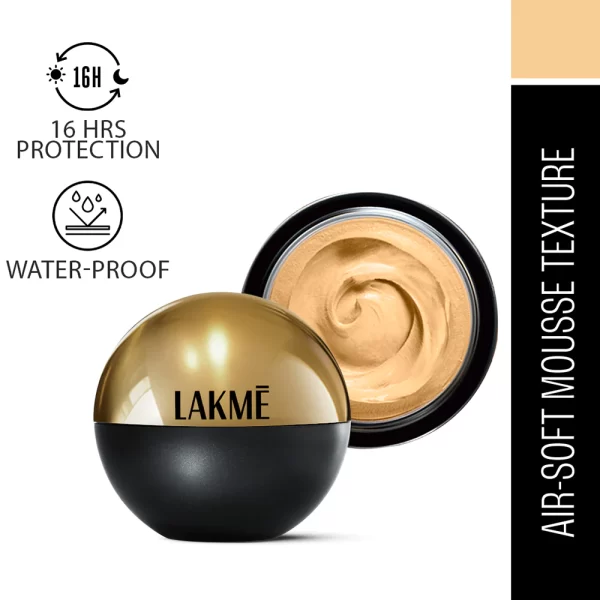 Lakme Absolute Skin Natural Mousse 04 Golden Light