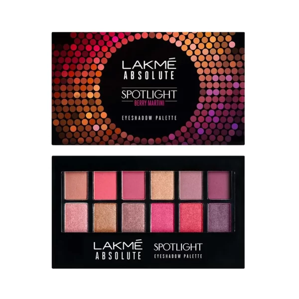 Lakme Absolute Spotlight Eye Shadow Palette Berry Martini B