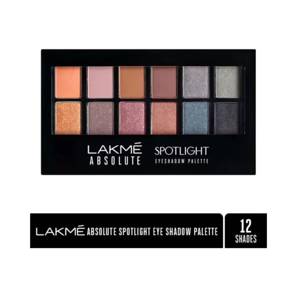 Lakme Absolute Spotlight Eye Shadow Palette Smokin Glam A