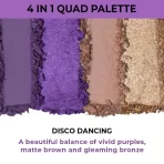 Nykaa 4 In 1 Eyeshadow Palette Disco Dancing 12 3