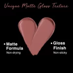 Nykaa 8hour Lasting Full Cover Matte Gloss Flirty Face 4