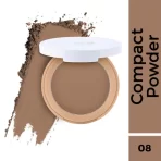 Nykaa All Day Matte 12hr Oil Control Face Compact Powder With Spf 15 Pa ++ Chestnut 08 1