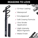 Nykaa Black Magic Kajal Eyeliner Pencil Black 3