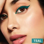 Nykaa Colored Kajal Eyeliner Eye Pencil Teal 3