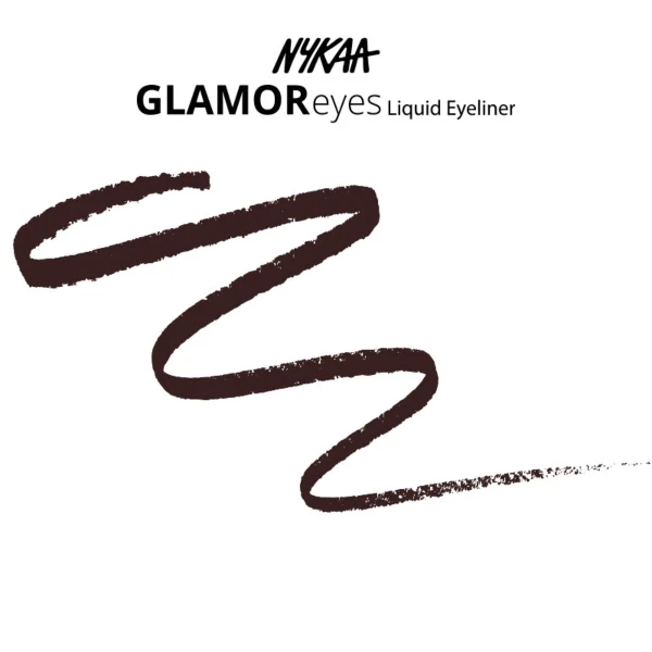 Nykaa Coloured Liquid Eyeliner Brown Dark Mystic Woodsv 2