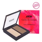 Nykaa Contour & Conquer Contour And Highlight Duo Sizzle Chisel 01 2