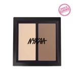 Nykaa Contour & Conquer Contour And Highlight Duo Sizzle Chisel 01 5