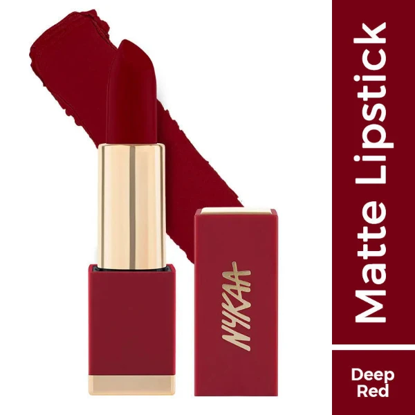 Nykaa Cosmetics Nykaa Matte Luxe Lipstick Kalesmoothie 1