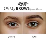 Nykaa Eyebrow Mascara Sirius Brown 4