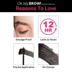 Nykaa Eyebrow Mascara Sirius Brown 6