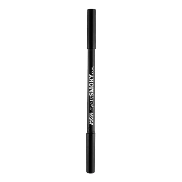 Nykaa Eyem Smoky Kajal Eyeliner Pencil Black 1