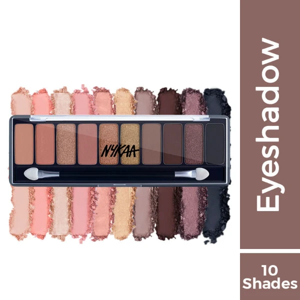 Nykaa Eyeshadow Palette Smokey At 8! 1