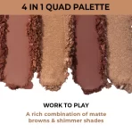 Nykaa Eyeshadow Palette Work To Play 3