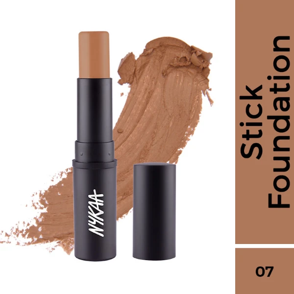 Nykaa Foundation Stick Toffee Chisel 07 1