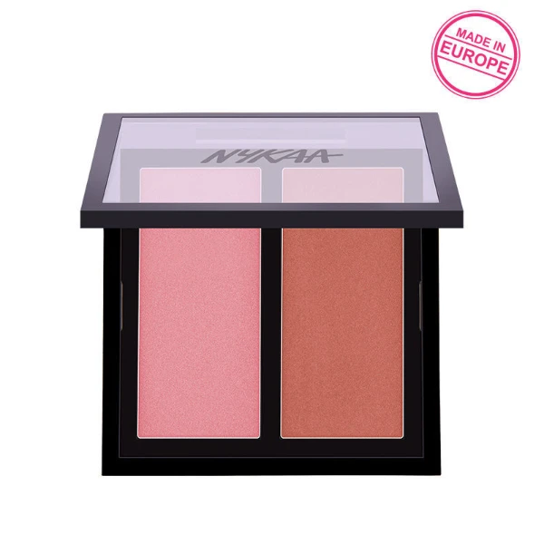 Nykaa Get Cheeky! Blush Duo Palette Brazilian Bombshell 01 3