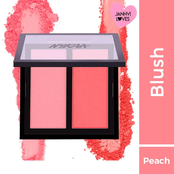 Nykaa Get Cheeky! Blush Duo Palette Malibu Barbie 03 1