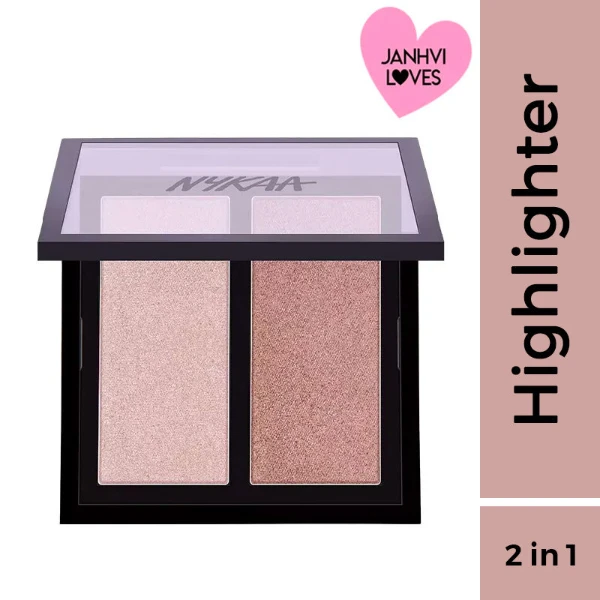 Nykaa Glow Getter Highlighting & Illuminating Duo Palette Moonshine 03 1