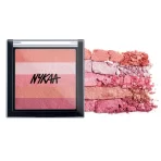 Nykaa Glow Goals! Shimmer Brick Highlighter Palette Sunset Love 3