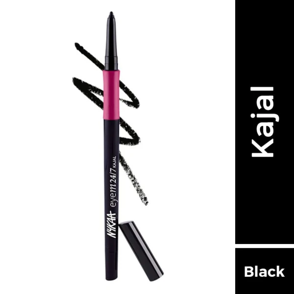 Nykaa Kajal Eyeliner Ebony Soul 01 1