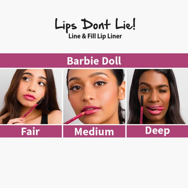 Nykaa Lips Dont Lie Lip Liner Barbie Doll 04 3