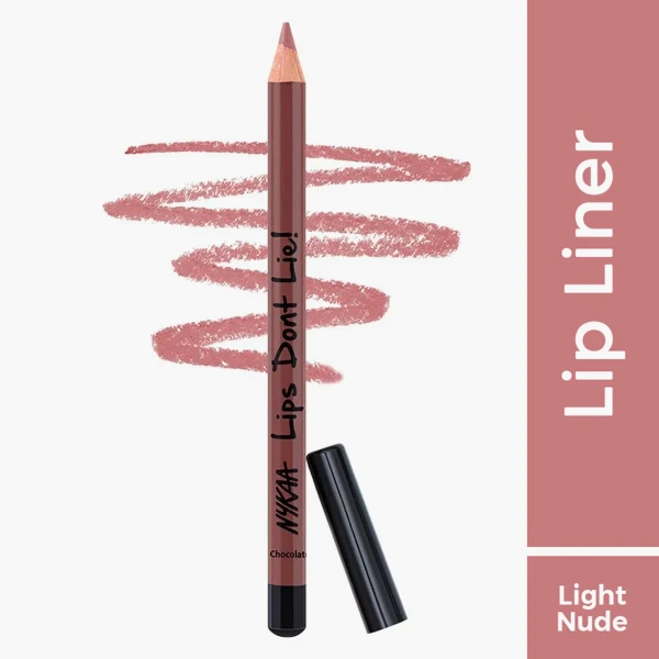 Nykaa Lips Don't Lie Lip Liner Birthday Suit 1