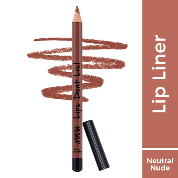 Nykaa Lips Don't Lie Lip Liner Feisty Brunette 11 1