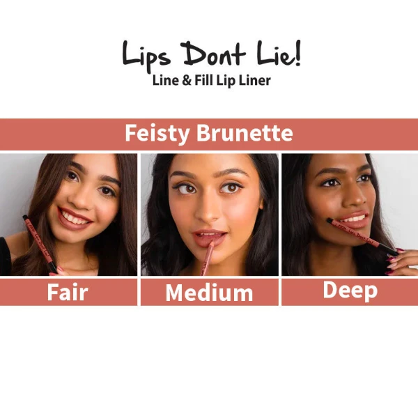 Nykaa Lips Don't Lie Lip Liner Feisty Brunette 11 2