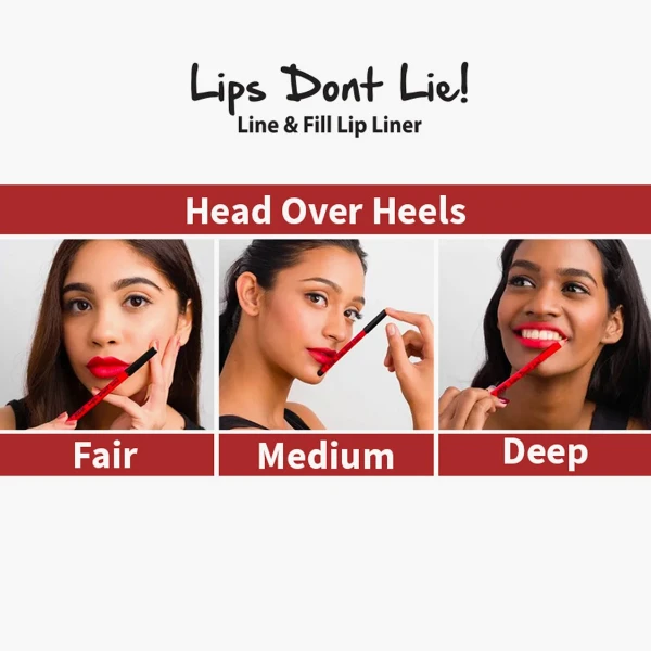 Nykaa Lips Don't Lie Lip Liner Head Over Heels 2