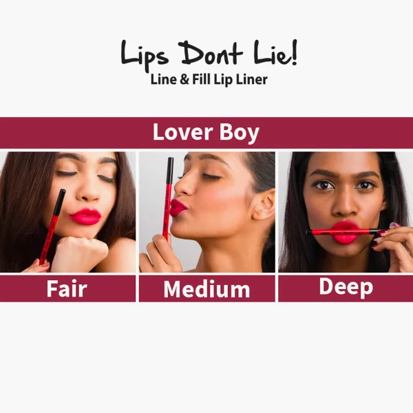 Nykaa Lips Don't Lie Lip Liner Lover Boy 2